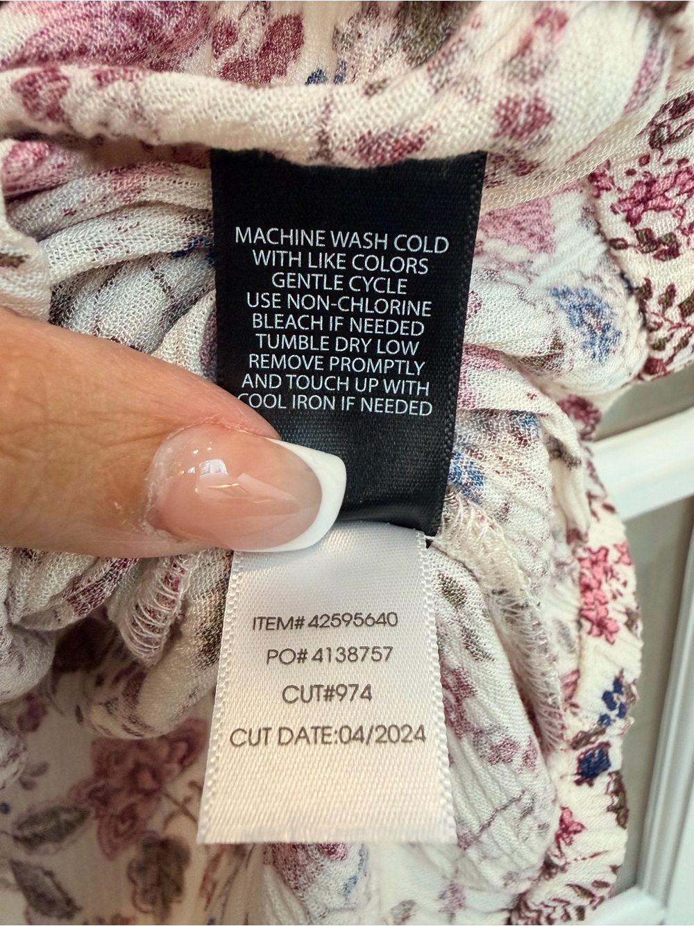 Torrid Cottagecore Crinkle Gauze Flutter Sleeve Feminine Floral Top Size Large L - Picture 12 of 14